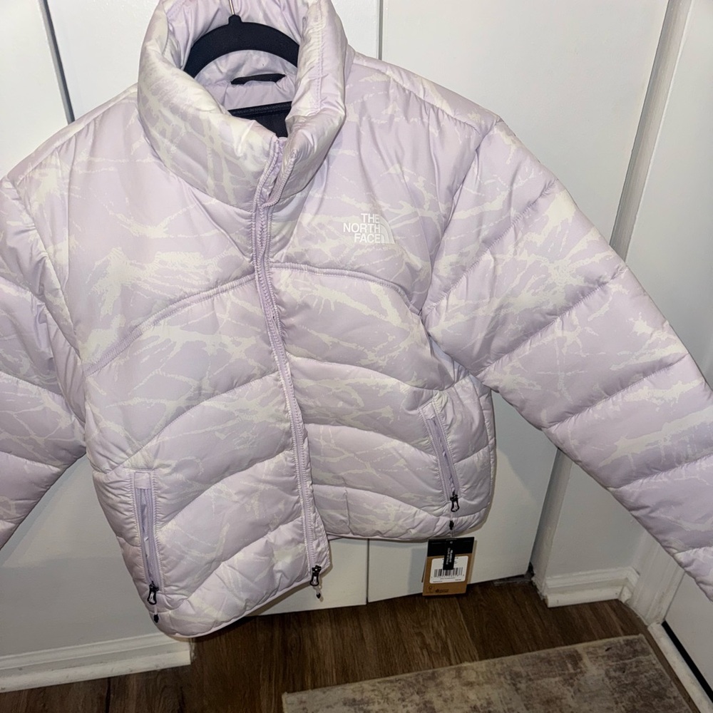 The North Face Lavender Puffer Jacket